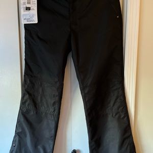 Black size large snow pants
